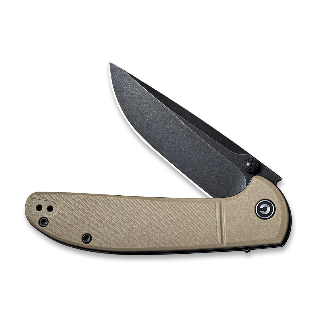 Civivi, Badlands Vagabond Linerlock, Satin blade, Black Handle - 4