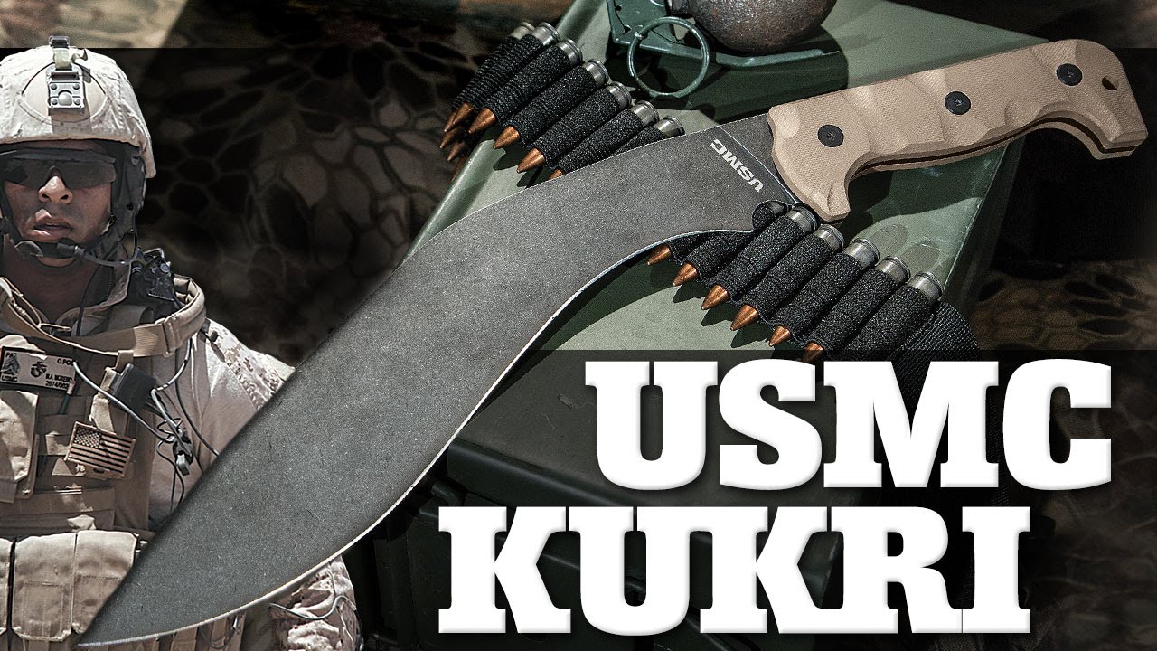 United Cutlery, USMC Desert Sand Kukri Knife - 5