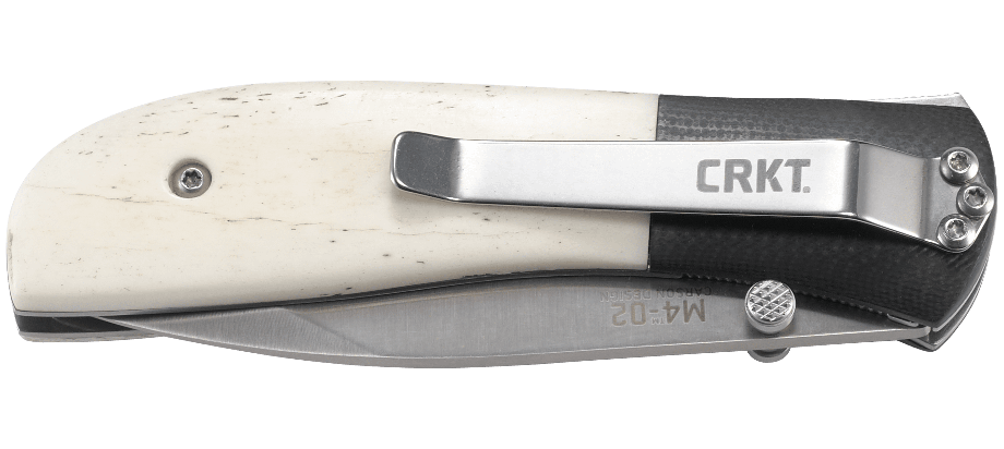 CRKT, M4-02M White Drop Point, A/O - 4