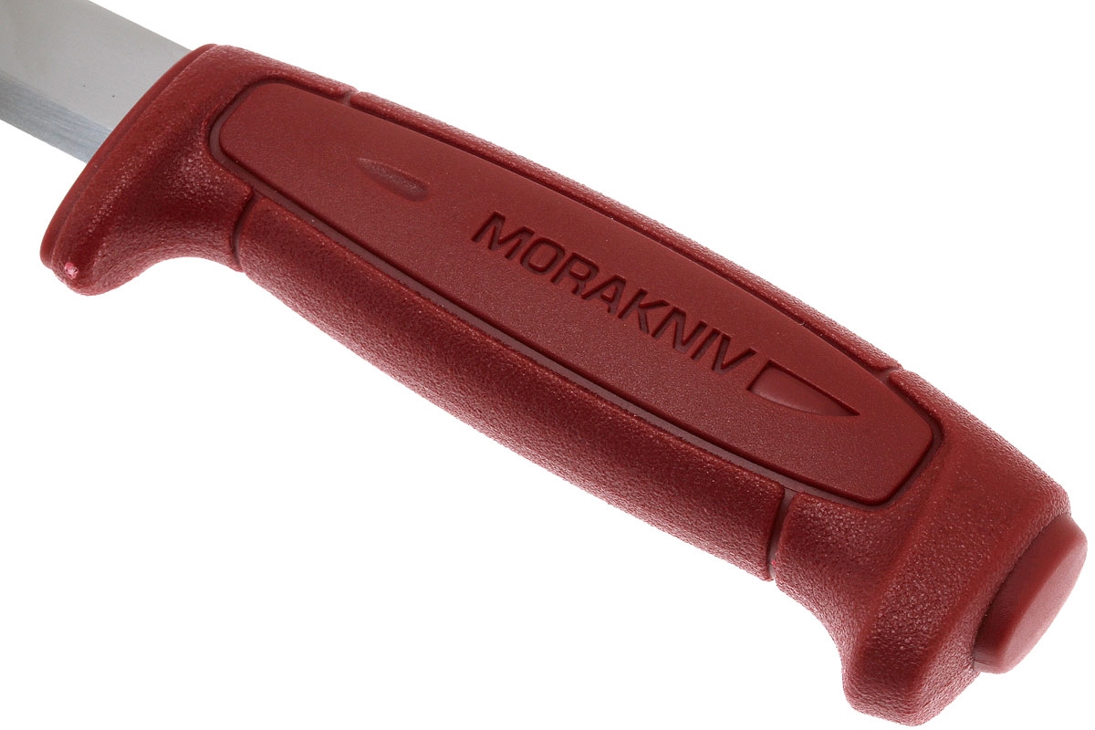 Morakniv, Basic 511, Carbon Steel, Red Handle - 5