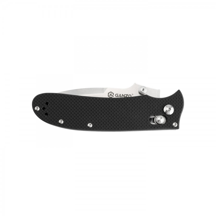 Ganzo, KNIFE GANZO D704, BLACK - 5