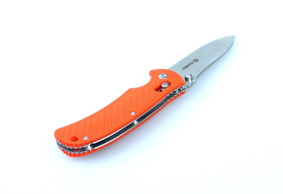 Ganzo, Knife Ganzo 726M. Axis Lock Pocketknife, Orange - 2