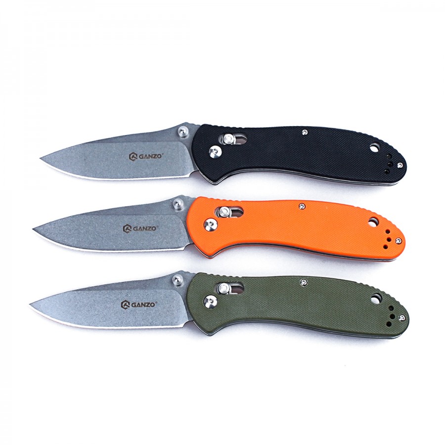 Ganzo, Knife Ganzo 7392 Orange - 1