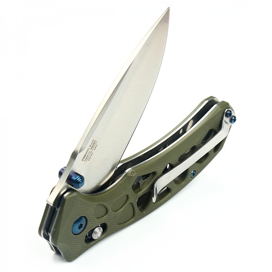 Ganzo, Firebird Knife G-7631 Green - 3