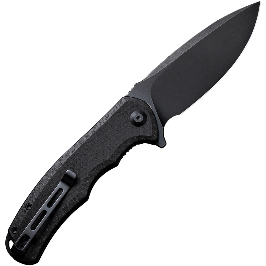 CIVIVI, PRAXIS, LINERLOCK, Black Micarta,  Black - 2