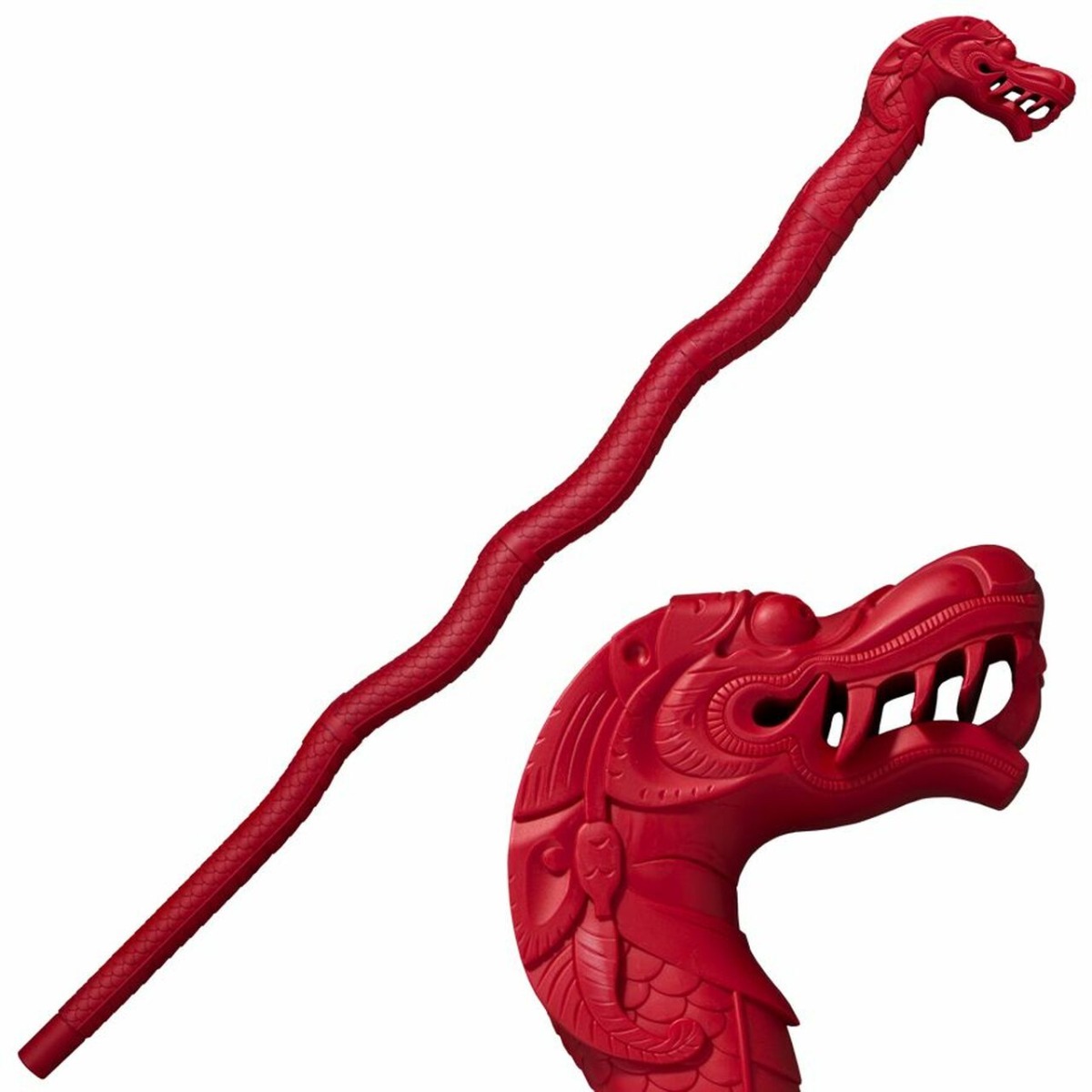 Cold Steel,  Red Dragon Walking Stick - 4