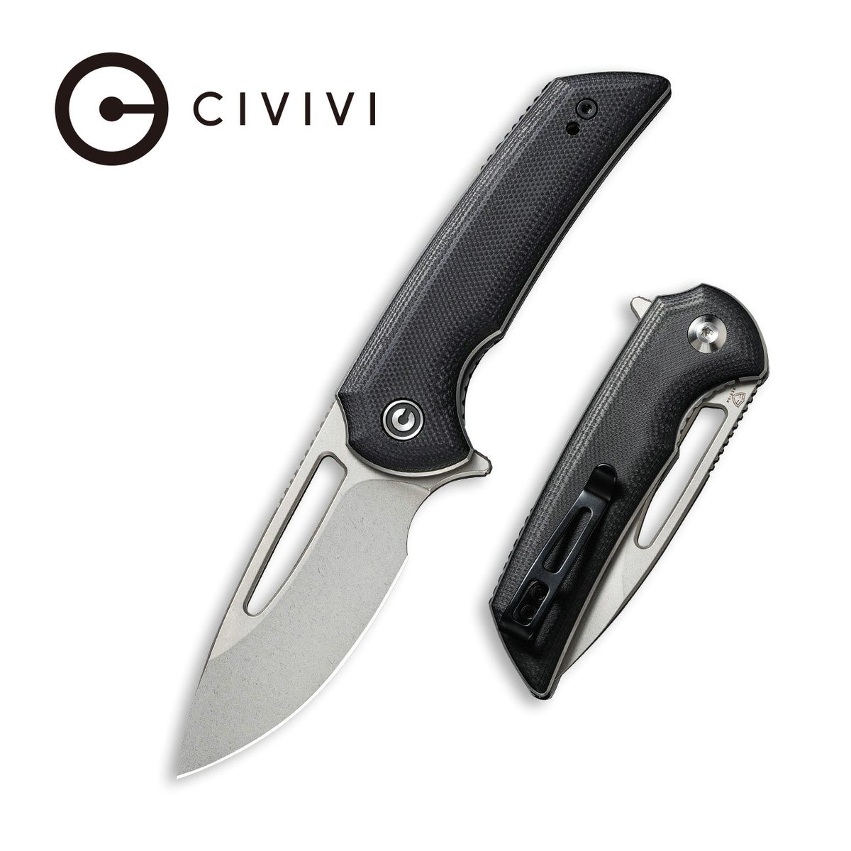 Civivi Knives, Odium Flipper, Black handle  - 6