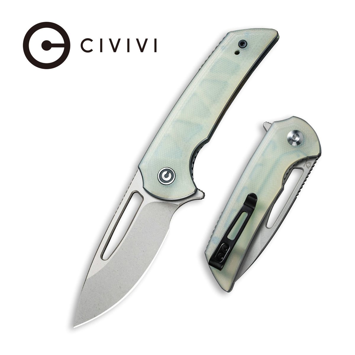 Civivi Knives, Odium Flipper, Natural Handle  - 7