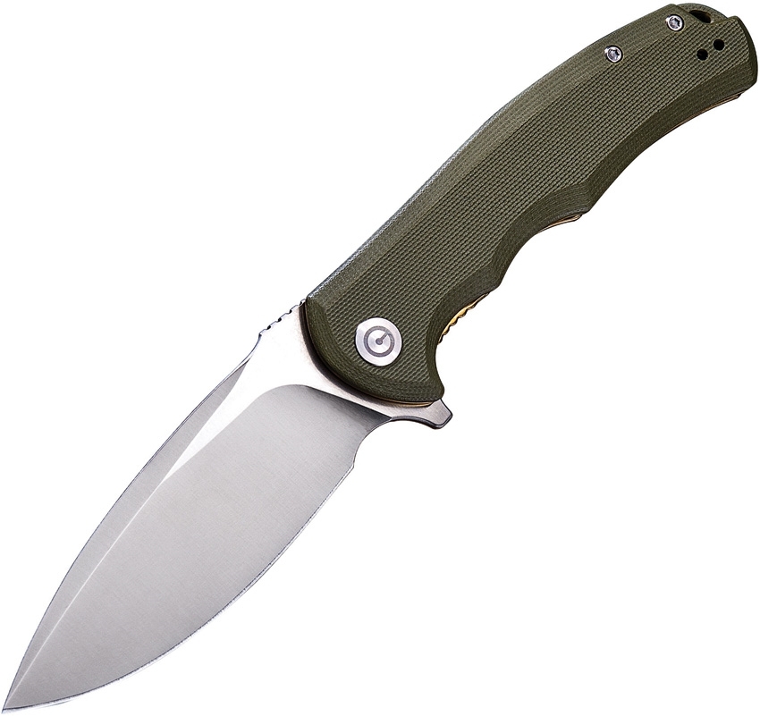 Civivi, Praxis, Linerlock, OD Green, Black - 9