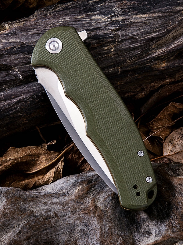 Civivi, Praxis, Linerlock, OD Green, Black - 5