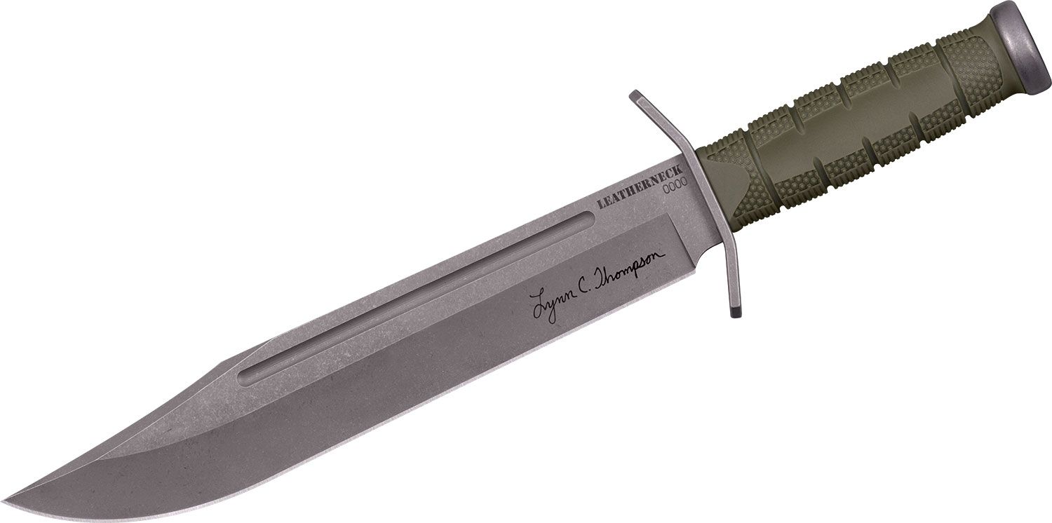 Cold Steel, Leatherneck Bowie, Lynn Thompson Signature  Fixed Blade Knife , Limited Edition - 2