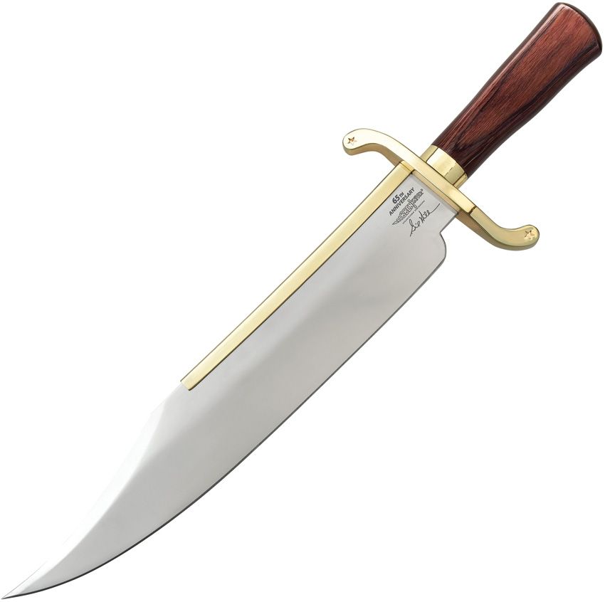 Gil Hibben 65TH Anniversary Old West Bowie Knife And Sheath