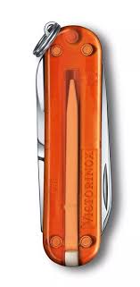 Victorinox, Classic SD, 7 functions,  Translucent Colors, Fire Opal - 3