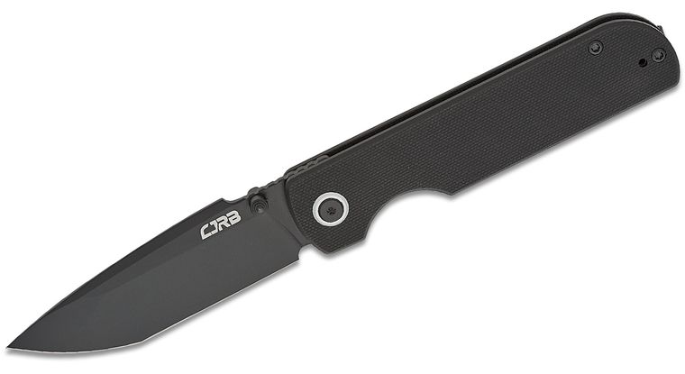 CJRB NOVA J1937 AR-RPM9 BLACK STEEL BLADE, BLACK G10 HANDLE