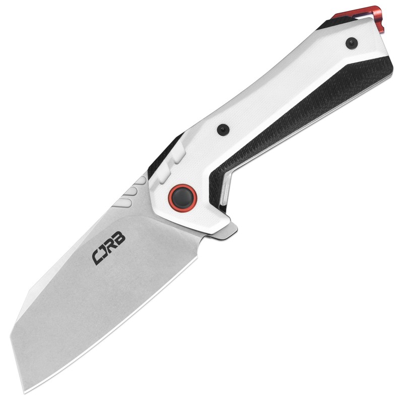 CJRB Cutlery, Tigris, AR-RPM9 Powder Steel, G-10 White Handle, J1919