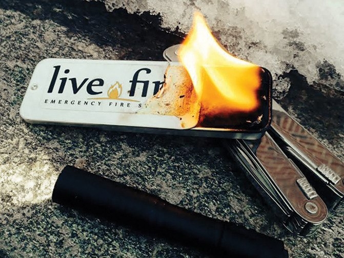 Live Fire Original, Emergency Firestarter, Single Pack - 6