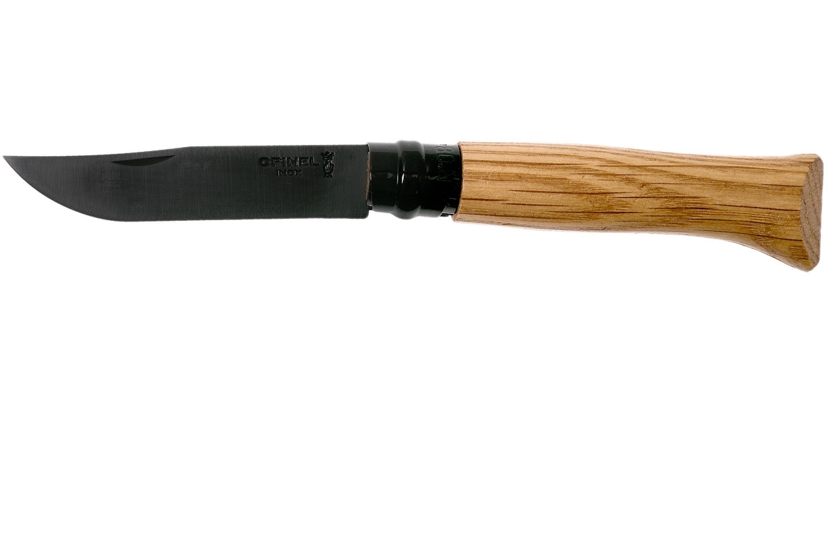 Opinel No. 8 Tradition, Black, Stainless Steel - 5