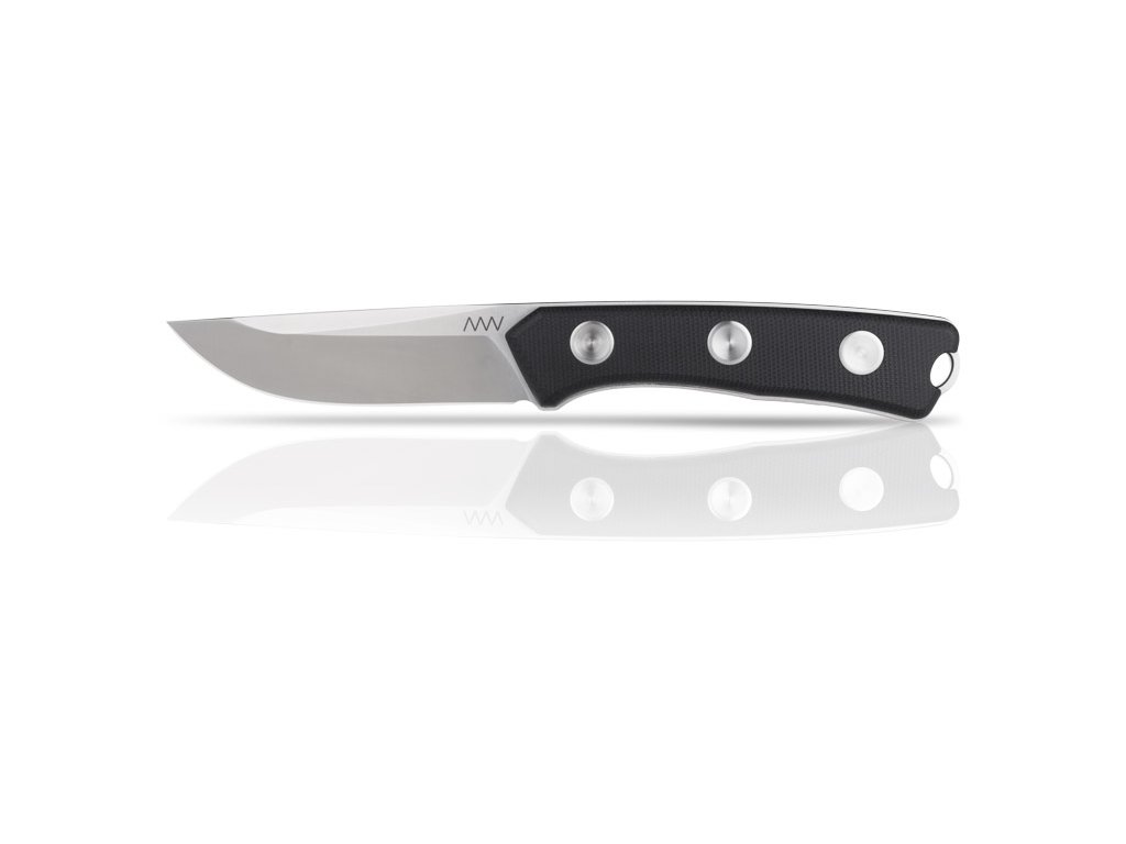 ANV Knives, P200, fixed,  Black/Black Handle/ Kydex sheath  - 2