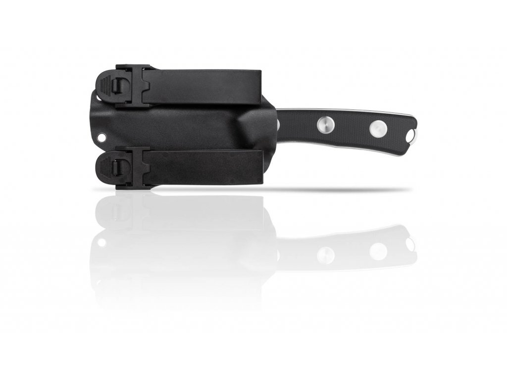 ANV Knives, P200, fixed,  Black/Black Handle/ Kydex sheath  - 4