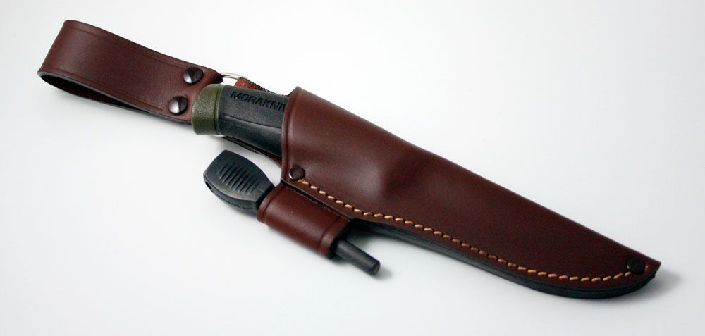 Sheath only, Dangler Scabbard with Fire Steel Loop, Specifically designed for the Mora Companion or Companion HD - 1