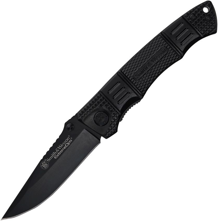 Smith & Wesson, Extreme Ops, Linerlock, Black, SWEX3