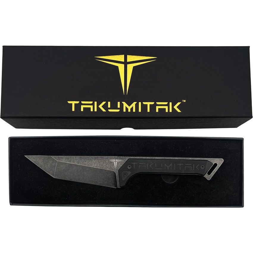 Takumitak, CHARGE, Fixed Blade, Dark Stonewashed  - 4